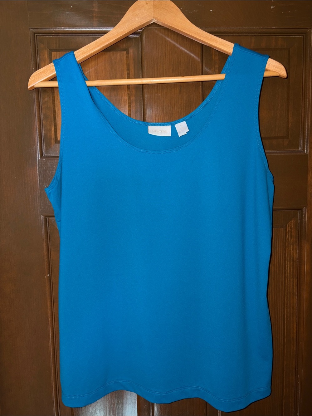 Chico’s Sleeveless Teal Women's Tank Top